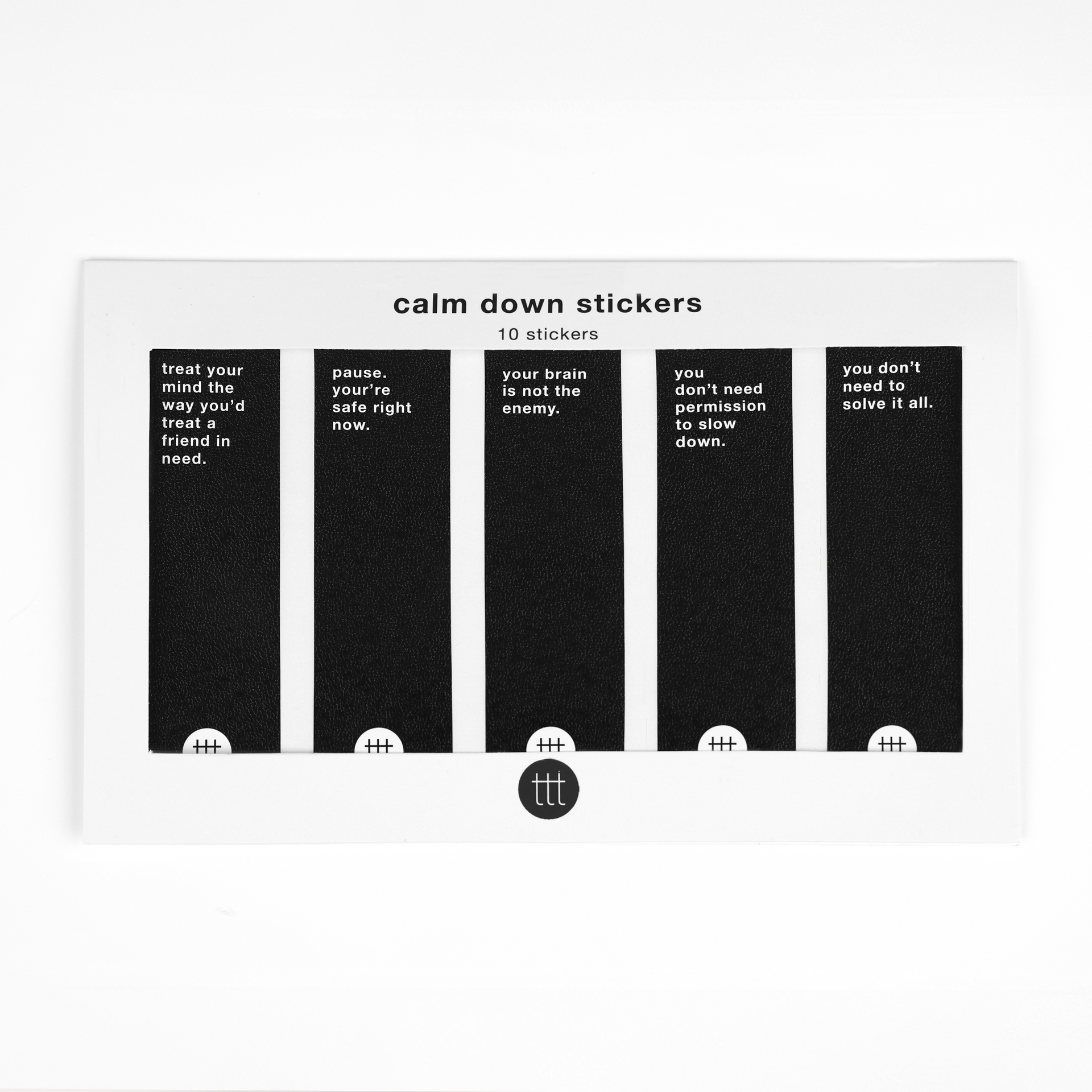 Calming Sensory Sticker Strips